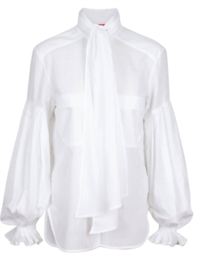 Britt Sisseck Borghi Skjorte, White Web 